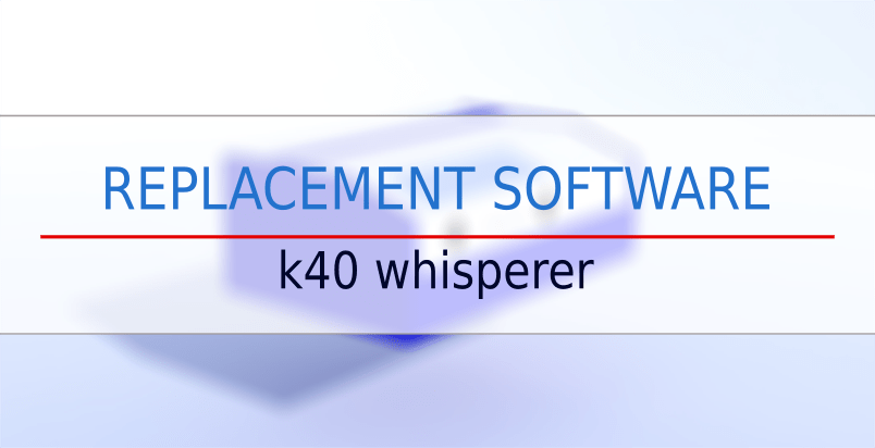 k40 laser replacement software
